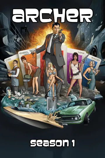 Poster for the TV series "Archer" #1675356