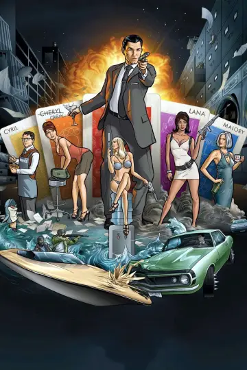 Poster for the TV series "Archer" #1675357