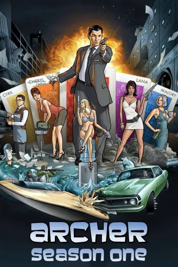 Poster for the TV series "Archer" #1675359