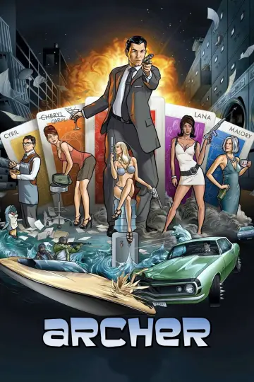 Poster for the TV series "Archer" #1675360