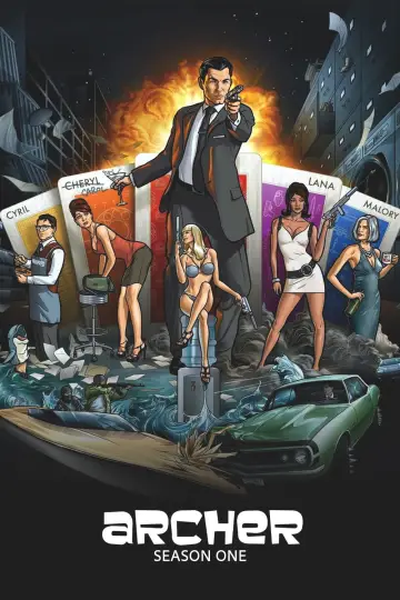 Poster for the TV series "Archer" #1675361