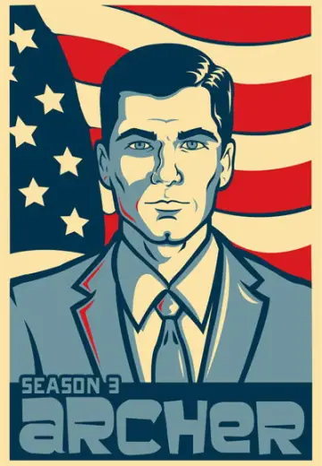 Poster for the TV series "Archer" #1675374