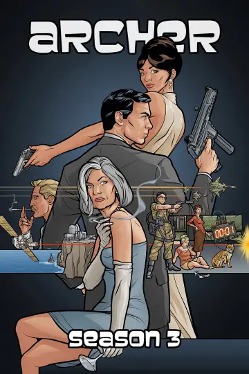 Poster for the TV series "Archer" #1675378