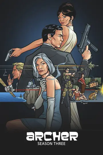 Poster for the TV series "Archer" #1675384