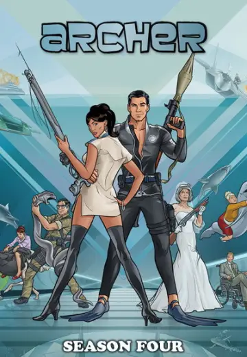 Poster for the TV series "Archer" #1675387