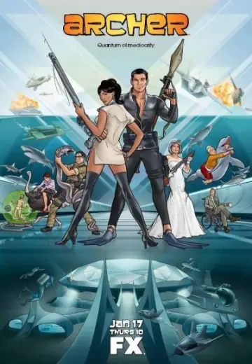 Poster for the TV series "Archer" #1675388