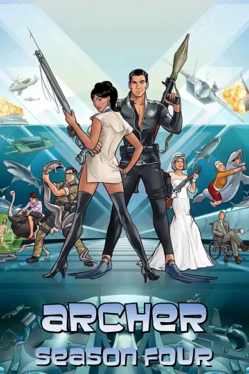 Poster for the TV series "Archer" #1675393