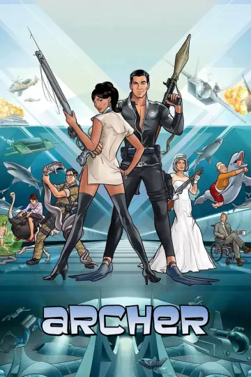 Poster for the TV series "Archer" #1675394
