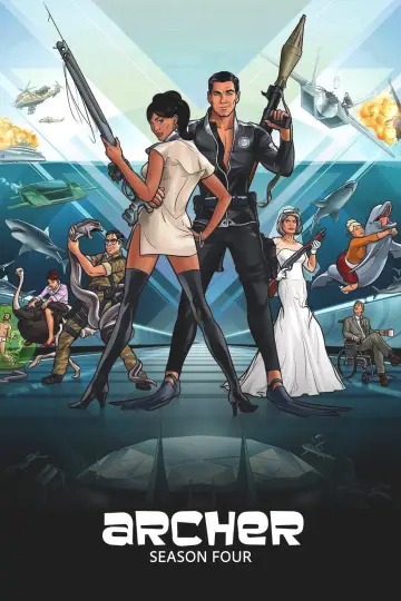 Poster for the TV series "Archer" #1675395