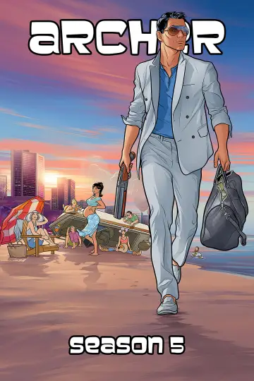 Poster for the TV series "Archer" #1675397