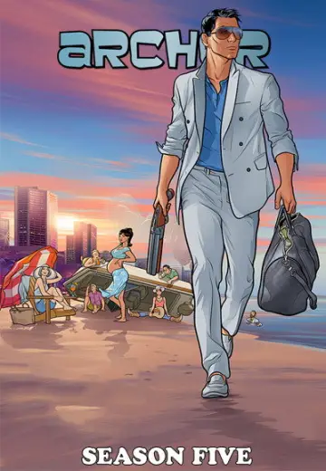 Poster for the TV series "Archer" #1675398