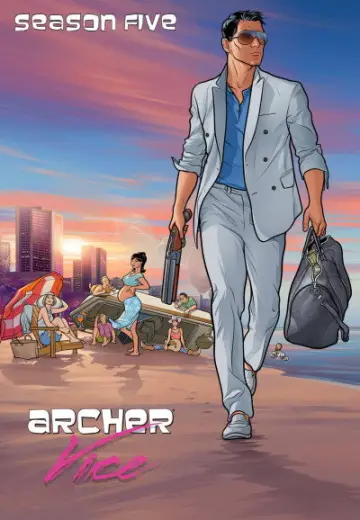 Poster for the TV series "Archer" #1675399