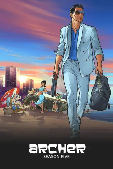 Poster for the TV series "Archer" #1675407