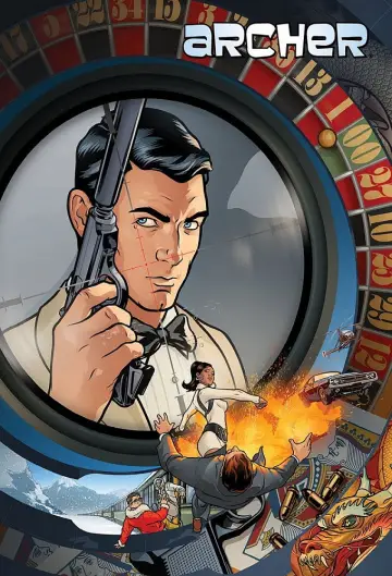 Poster for the TV series "Archer" #1675416