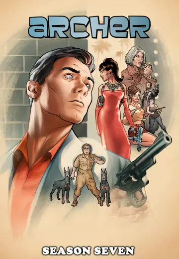 Poster for the TV series "Archer" #1675419