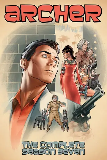 Poster for the TV series "Archer" #1675420