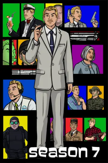 Poster for the TV series "Archer" #1675422