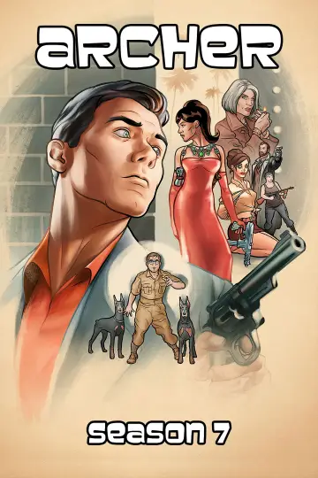Poster for the TV series "Archer" #1675423
