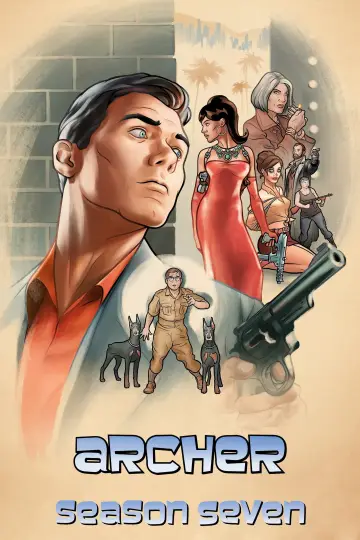 Poster for the TV series "Archer" #1675427