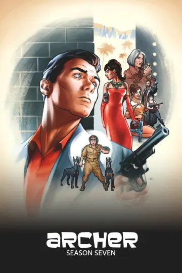 Poster for the TV series "Archer" #1675428