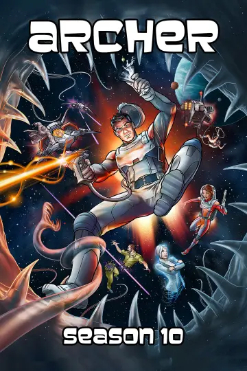 Poster for the TV series "Archer" #1675448