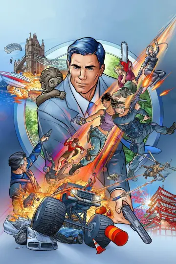 Poster for the TV series "Archer" #1675462