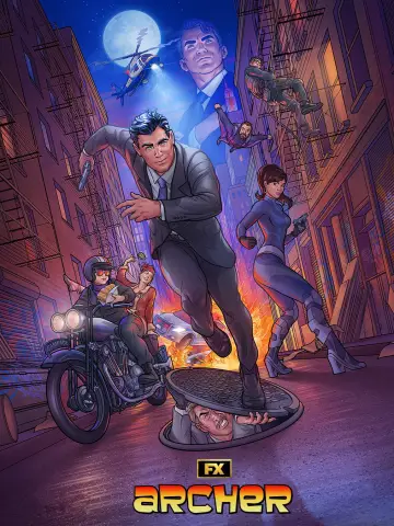 Poster for the TV series "Archer" #1675468
