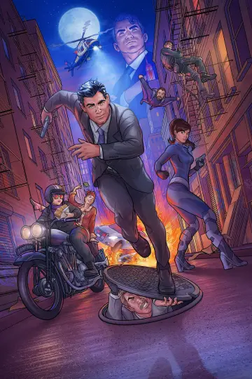 Poster for the TV series "Archer" #1675469