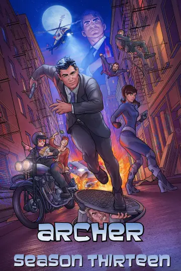 Poster for the TV series "Archer" #1675470