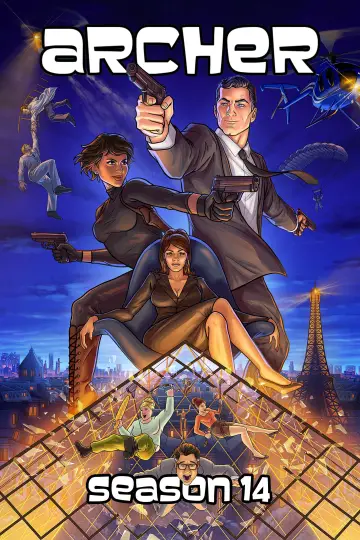 Poster for the TV series "Archer" #1675473