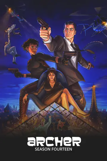 Poster for the TV series "Archer" #1675476