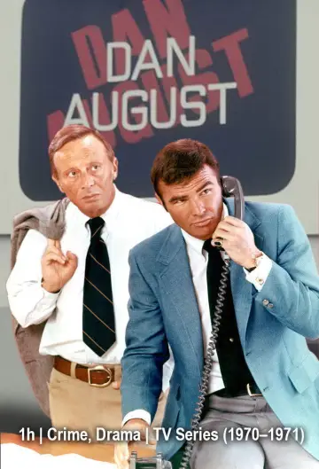 Poster for the TV series "Dan August" #1688539
