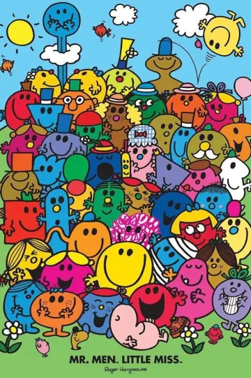 Mr. Men and Little Miss Poster