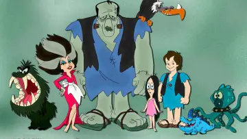 Backdrop for the TV series "The Flintstone Comedy Show" #1449759