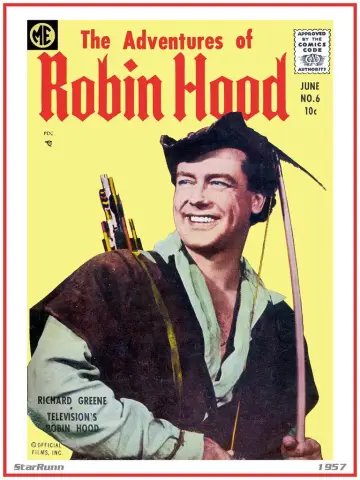Poster for the TV series "The Adventures of Robin Hood" #1286995