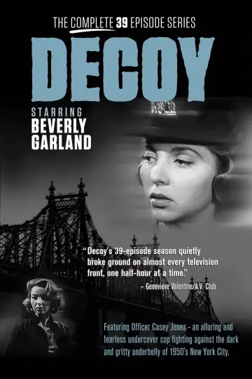 Poster for the TV series "Decoy" #1684606