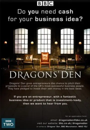 Poster for the TV series "Dragons
