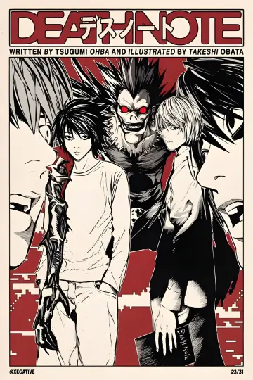 Poster for the TV series "Death Note" #1536047