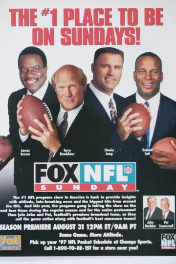 Poster for the TV series "Fox NFL Sunday" #1655436