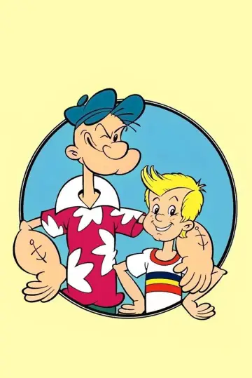 Poster for the TV series "Popeye and Son" #1859766
