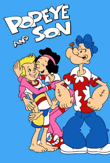 Poster for the TV series "Popeye and Son" #1859767