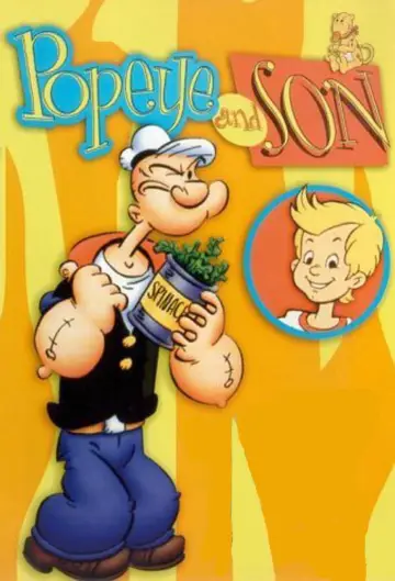 Poster for the TV series "Popeye and Son" #1859768