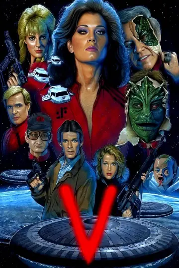 Poster for the TV series "V" #1460467