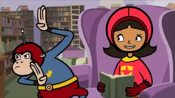 Backdrop for the TV series "WordGirl" #1324110
