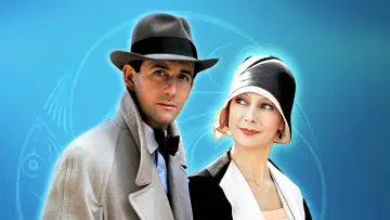 Backdrop for the TV series "Agatha Christie