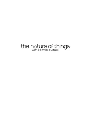 Poster for the TV series "The Nature of Things" #1343025