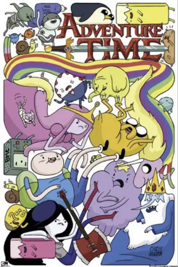 Poster к сериалу "Adventure Time" #1318123