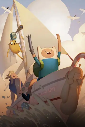 Poster к сериалу "Adventure Time" #1318136