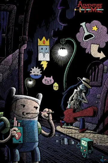 Poster к сериалу "Adventure Time" #1318170