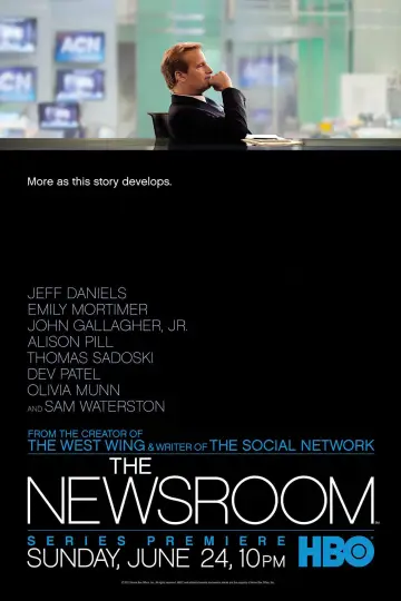 Poster к сериалу "The Newsroom" #1353357